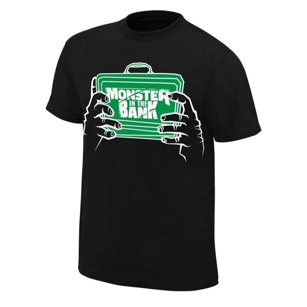 Braun Strowman Monster In The Bank MITB WWE Authentic T Shirt Deadstock Size L